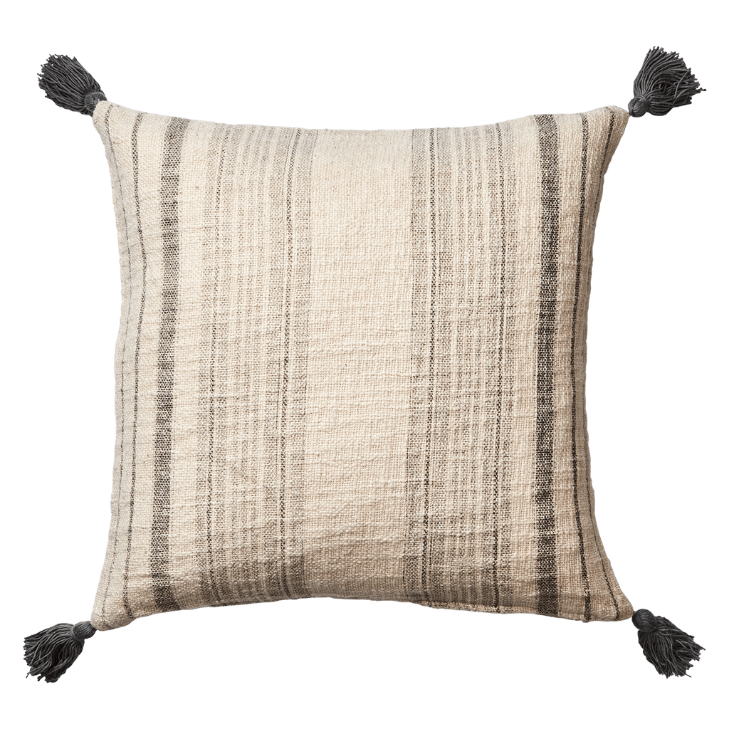 Kuddfodral Fernanado elfenben/grå 50x50cm image 0