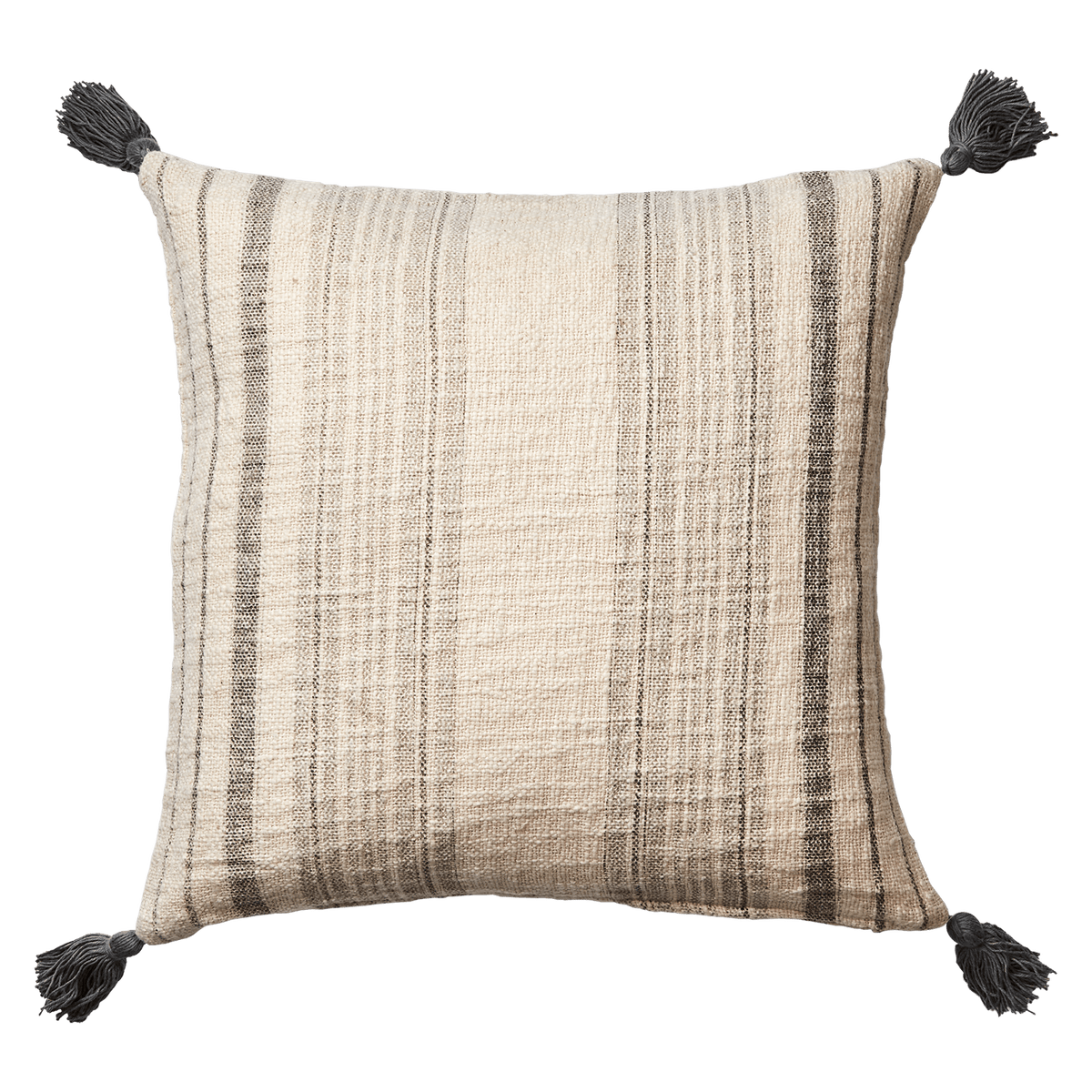 Kuddfodral Fernanado elfenben/grå 50x50cm image 0