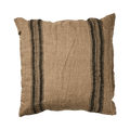 Kuddfodral Fernando Linne Natur/svart 50x50cm image 0