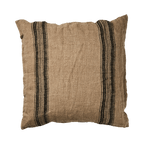Kuddfodral Fernando Linne Natur/svart 50x50cm image 0