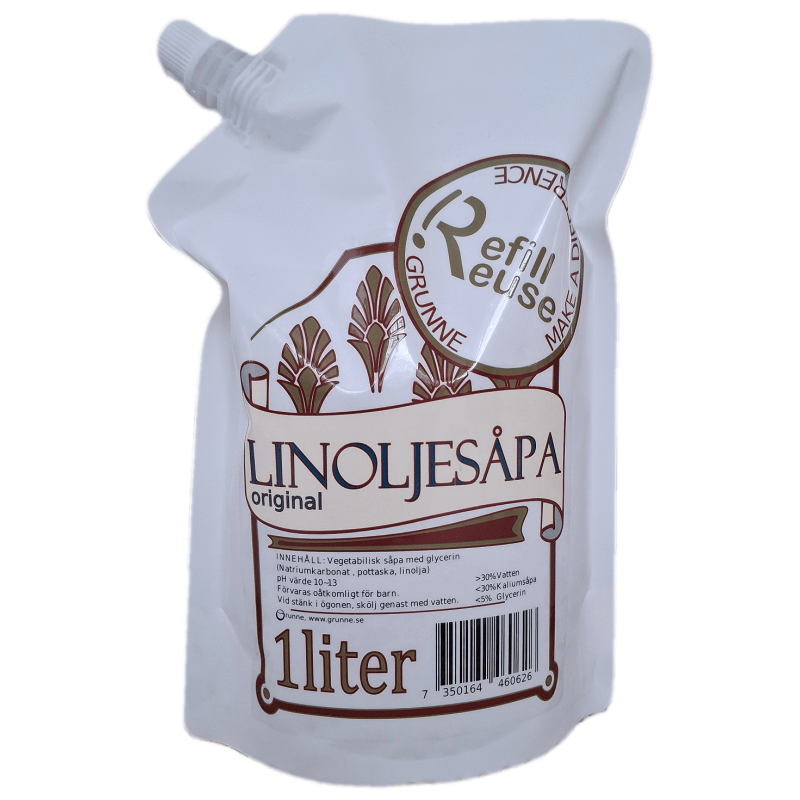 Linoljesåpa 1L Original REFILL image 0