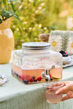 Glasburk med kran 3,6 liter image 1