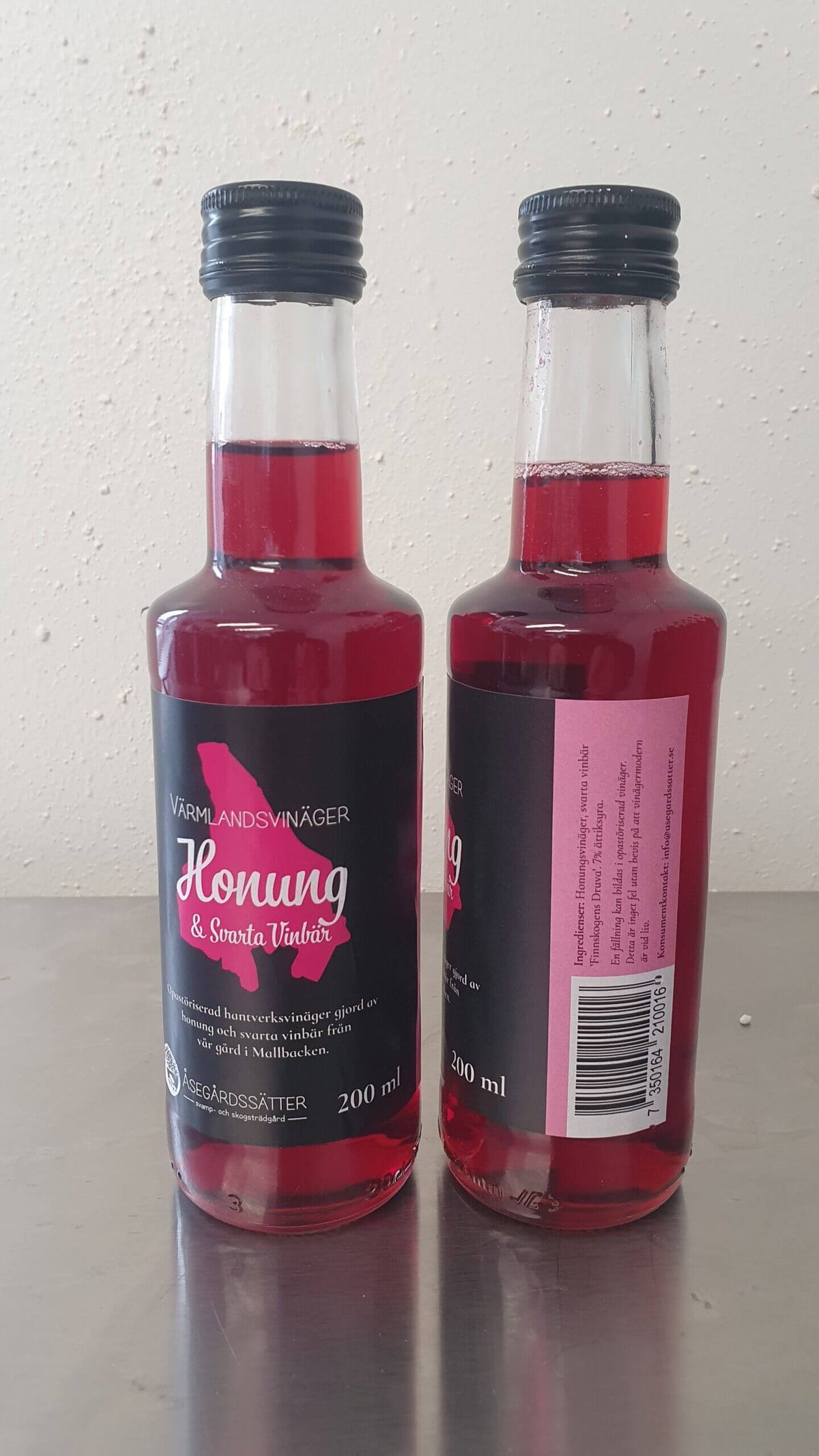 Vinäger Honung och Svarta Vinbär 200 ml image 2