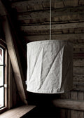 Lampskärm i Linnetyg image 0