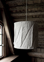 Lampskärm i Linnetyg image 0