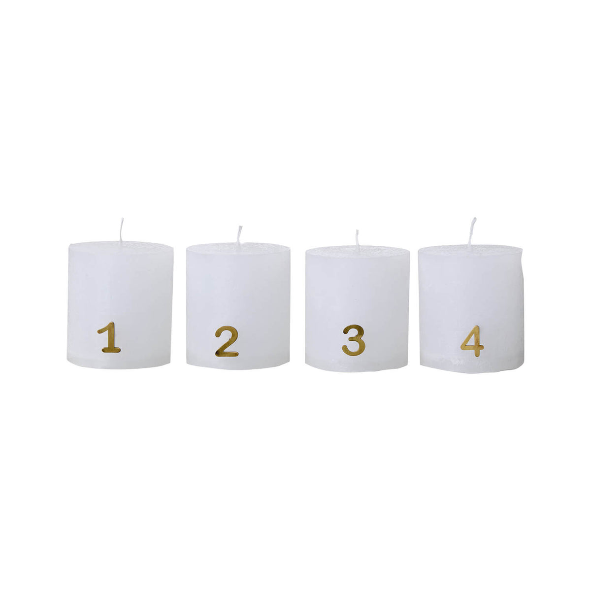 Ljusnål advent mässingfärgad