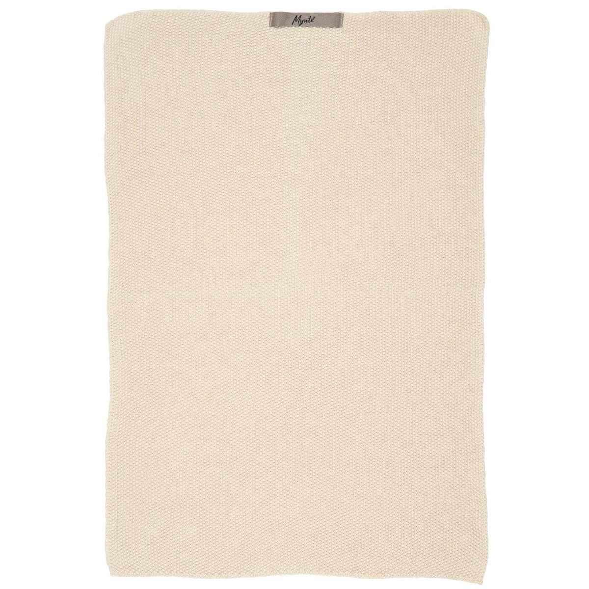 Kökshandduk vit stickad image 0