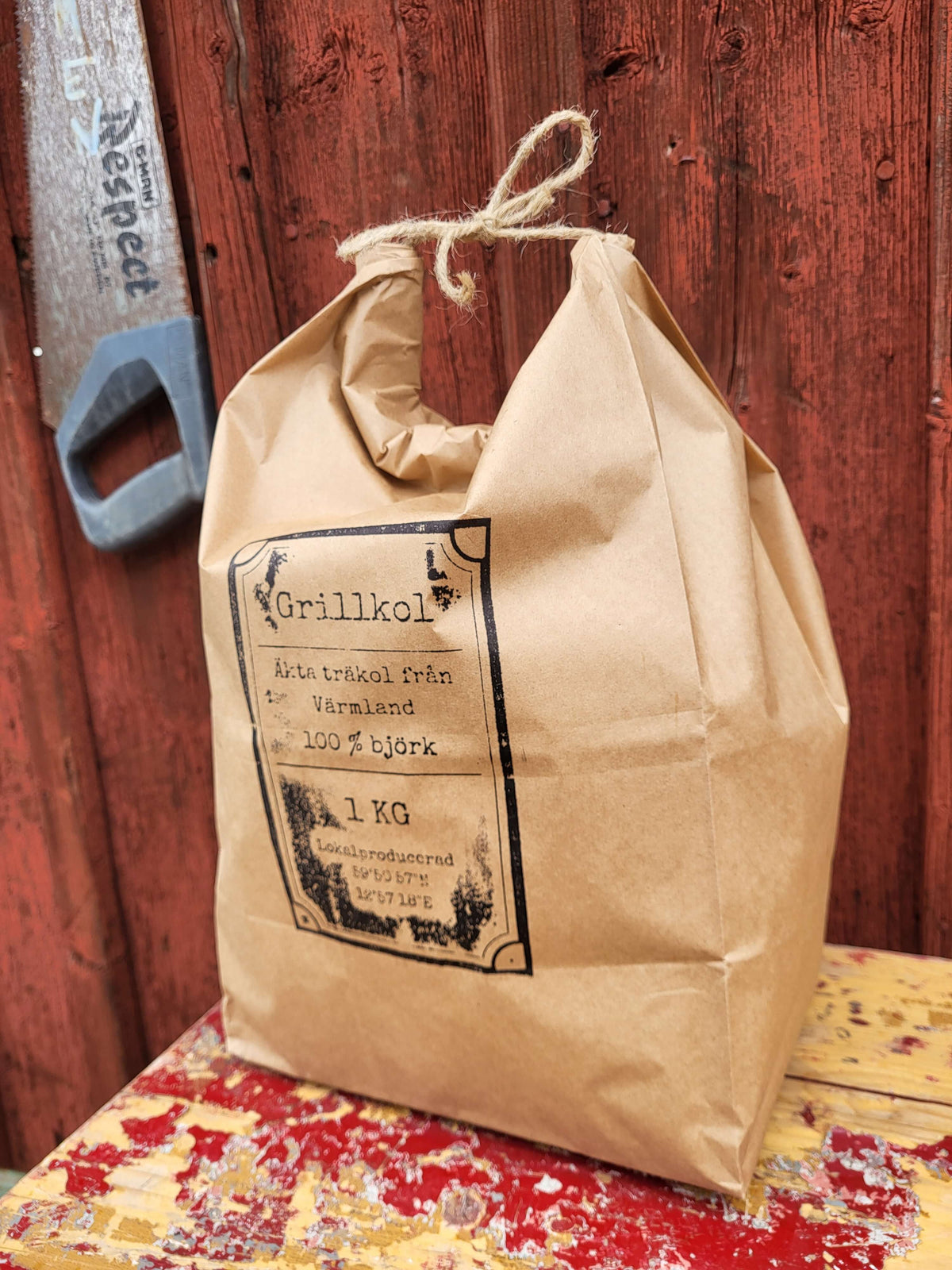 Grillkol 1 kg Engångsgrill image 2