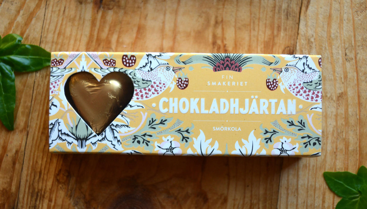 Chokladhjärtan 3-pack Smörkola image 0